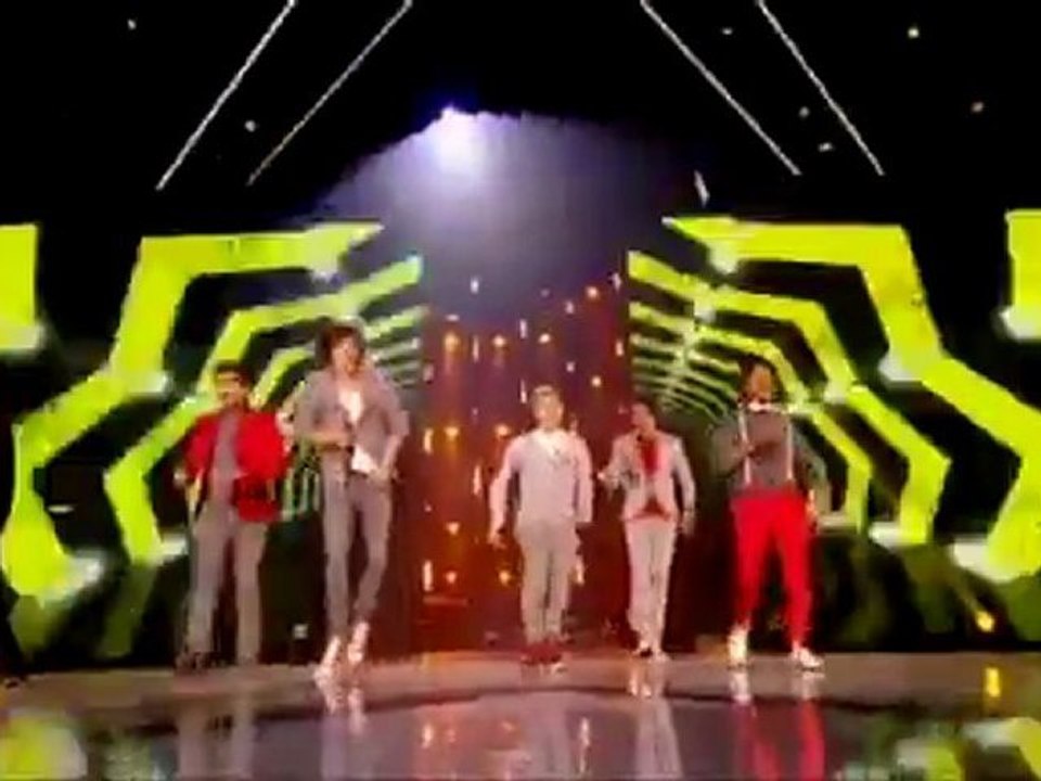 JLS and One Direction Live Performance X Factor UK 2011 Finals