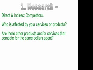 Small Business Marketing Research