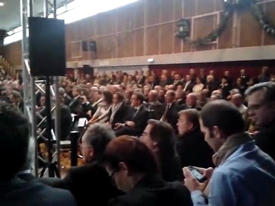 Table ronde avec Nicolas Sarkozy à Sallanches
