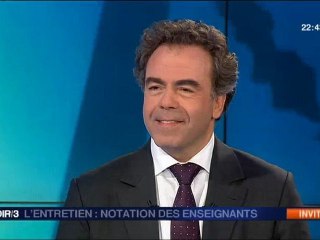 Luc Chatel invité du Soir 3 - France 3 - 14 déc. 2011