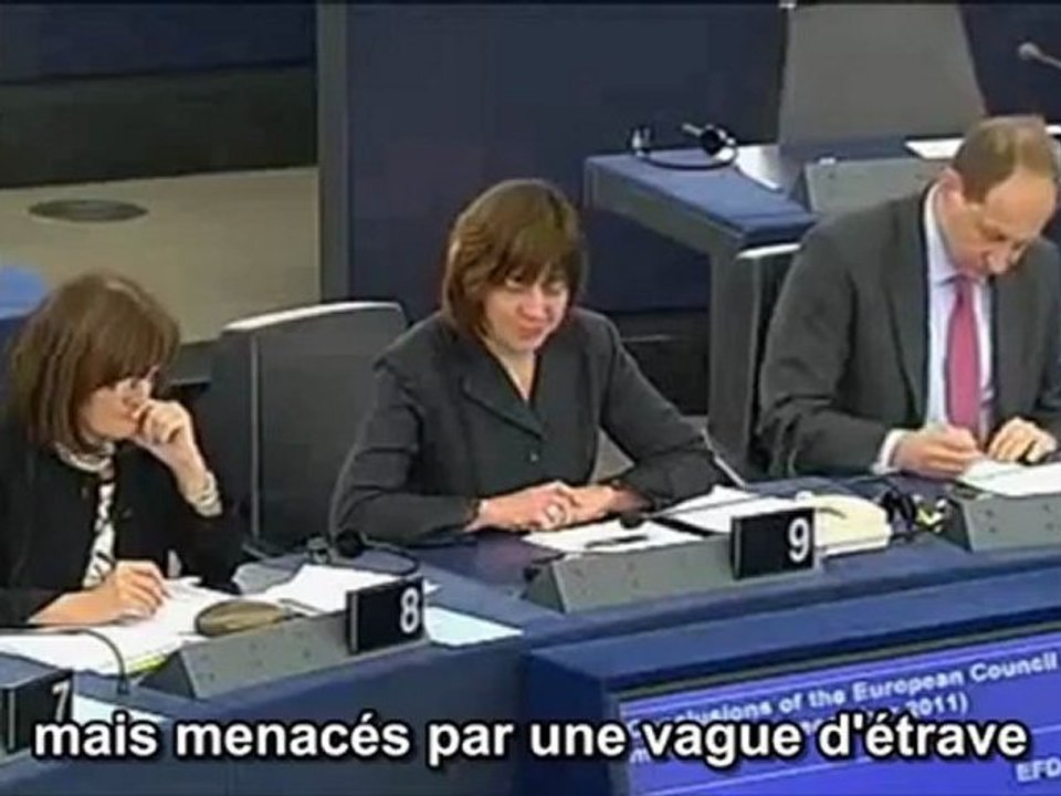 Vers la catastrophe économique et démocratique - N. Farage