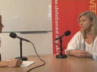 Christian Aid talks to Sally Thompson