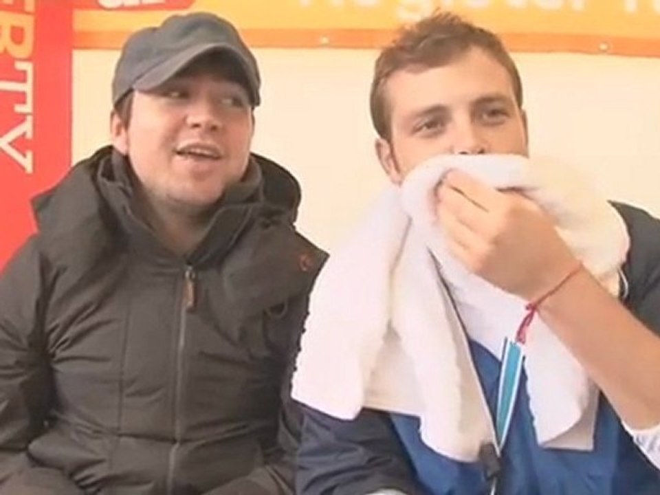 Sam & Mark at the Great North Run for Christian Aid