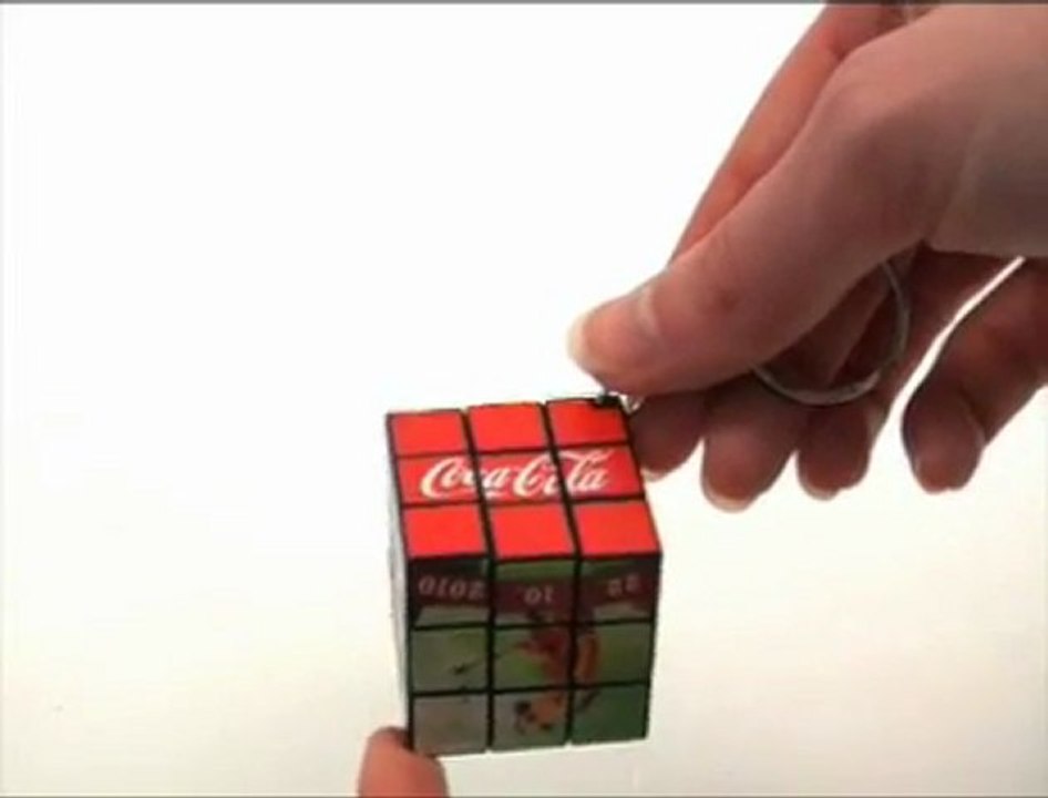 PORTE-CLES RUBIK'S CUBE PERSONNALISABLE