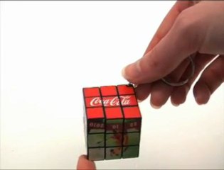 PORTE-CLES RUBIK'S CUBE PERSONNALISABLE