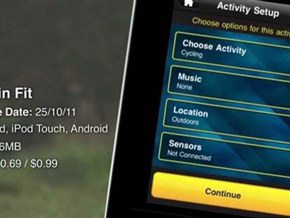 Garmin fit app video