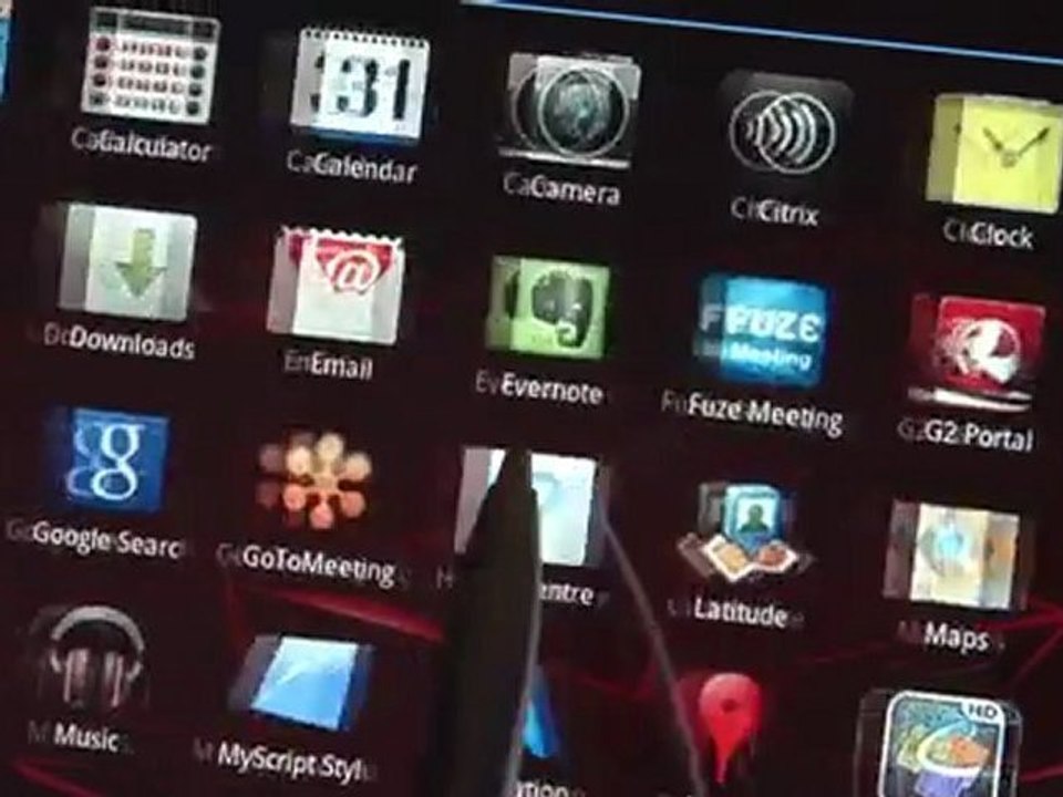 Motorola XOOM 2 video