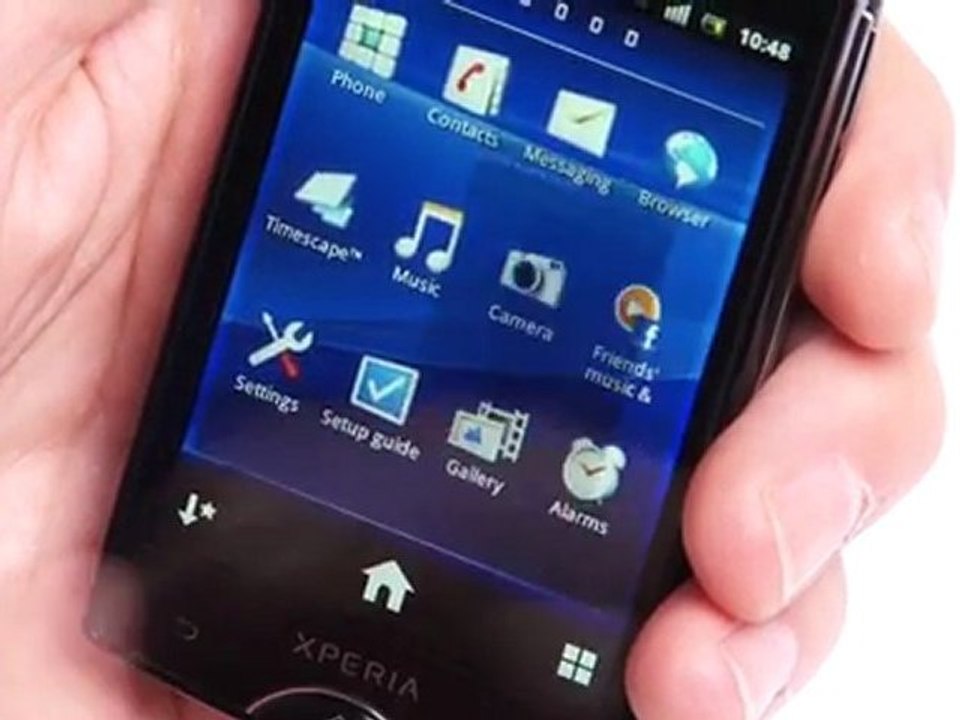 Sony Erisson Xperia Mini video