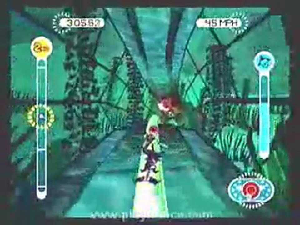 EyeToy : Antigrav (PS2) - Premier niveau du jeu.