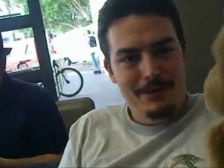 Nicko Tongue Kisses Ted at YouTube Partner Meeting at Google Headquarters!!!