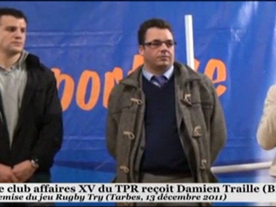 Tarbes Damien Traille au TPR