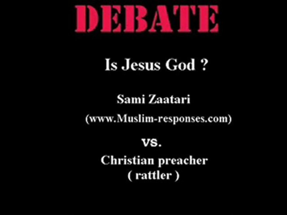 Is Jesus God ? ( 1 of 2 )
