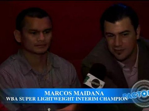 Amir Khan Vs Marcos Maidana Press Conference Fight - FACTORY78 EXCLUSIVE
