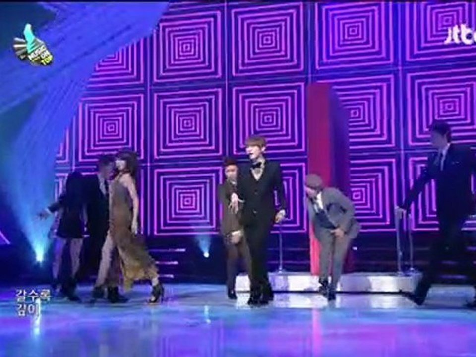 20111208 Trouble Maker - The Words That I Don't Wanna Listen To & Trouble Maker @JTBC MOP