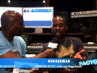 FACTORY78 EXCLUSIVE - RuggedMan interview (REAL TALK)