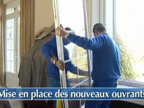 Installation d'une fenêtre en rénovation