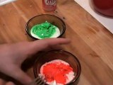 Decorating Christmas Sugar Cookies _ Making Colored Icing