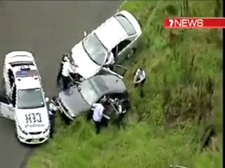 Watch hair-raising chase to catch carjackers