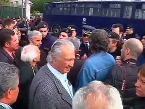 Greek pensioners protest austerity cuts