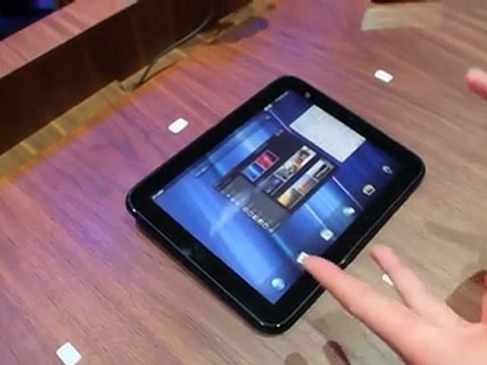 HP TouchPad video