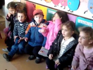 Chant des enfants des 3 ans A du Gan Mordékhai Marseille