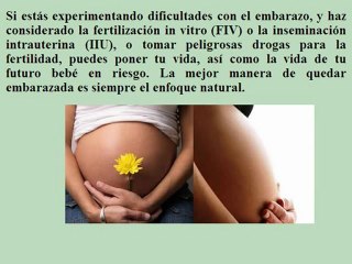 Trucos para quedar embarazada