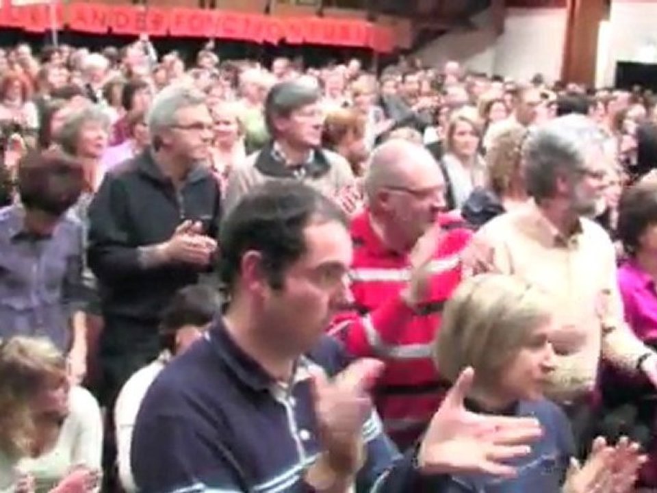 2011-12-01 - OGBL - Manifestation de protestation SEW - APESS - Bertrange (Luxembourg)