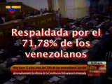 (VIDEO) Hace 12 años pueblo venezolano aprobó la Constitución Bolivariana