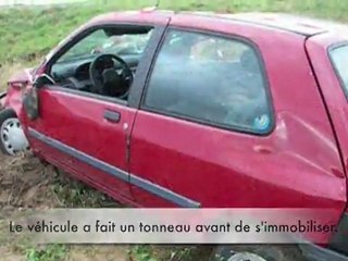 Clermont/Angy : Accident sur la RD 929