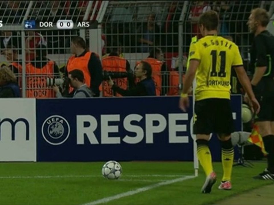 Arsenal Vs Borussia Dortmund 2011 Champions League Group Stage