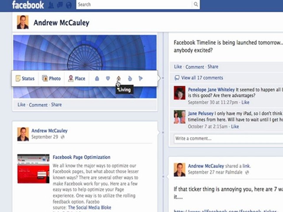 Old Status Updates Optimisation