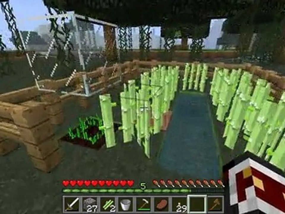 Minecraft Оцеляване Еп.5 - Градинка,пещеричка - Всичко е ОК