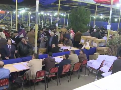Egyptians tally second round of votes