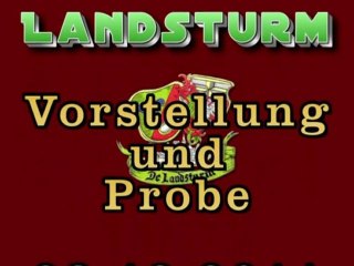 Landsturm Rheinbach -  rheinbacher.de - bei der probe dabei