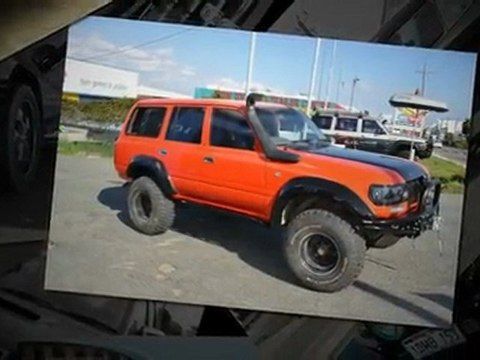 Rhino roof racks, 4wd tyres, 4x4 suspension and efs suspension