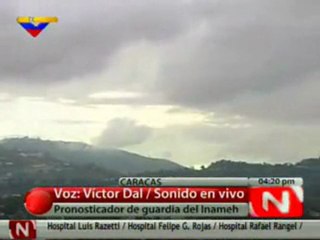 (VIDEO) INAMEH: Condiciones atmosféricas inestables se mantendrán este fin de semana