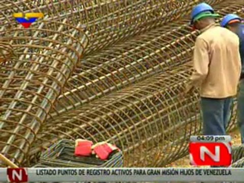 (VIDEO) Avanzan trabajos de construcción del CableTren de Petare