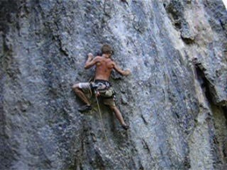 teddy  au ker a massat  6 b escalade