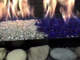 Cameron Park Fireplace Low Cost UPGRADE Gas Log, Bead, Glass Options
