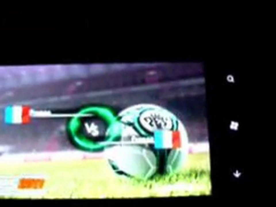 Pro Evolution Soccer 2011 HTC Mozart