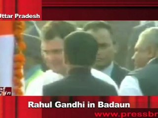 Rahul Gandhi in Badaun (U.P) Part 8