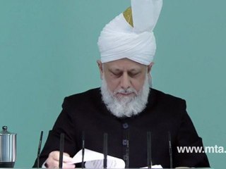 Friday Sermon: 9th December 2011 (English)