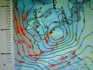 La tempête Joachim et la et sa ventile pas mal en France et sur le couloir ou les 47 départements placée en vigilance orange pae MF.