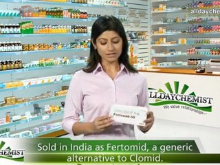 Buy Clomiphene Citrate (Fertomid 50 mg) Online from Alldaychemist.com