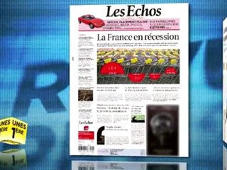 Revue de presse Unes 1ère - Vendredi 16 décembre 2011