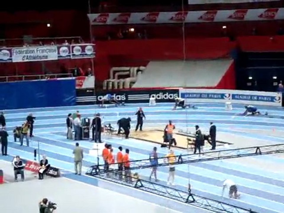 Série du 200M des France Elite Bercy