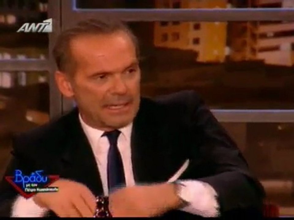 H Aννα Βίσση στον Πέτρο Κωστόπουλο