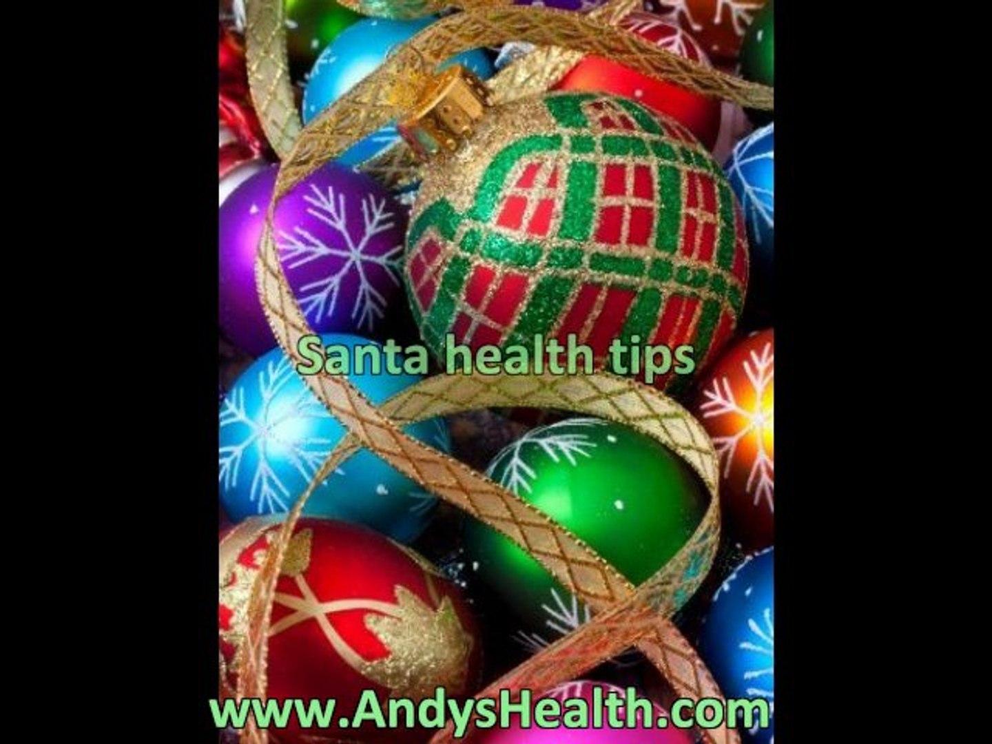 ⁣Christmas santa health blogs