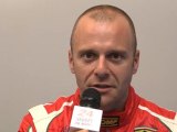 24 Heures du Mans 2011, interview de Gianmaria bruni pilote de la Ferrari F458 Italia n°51