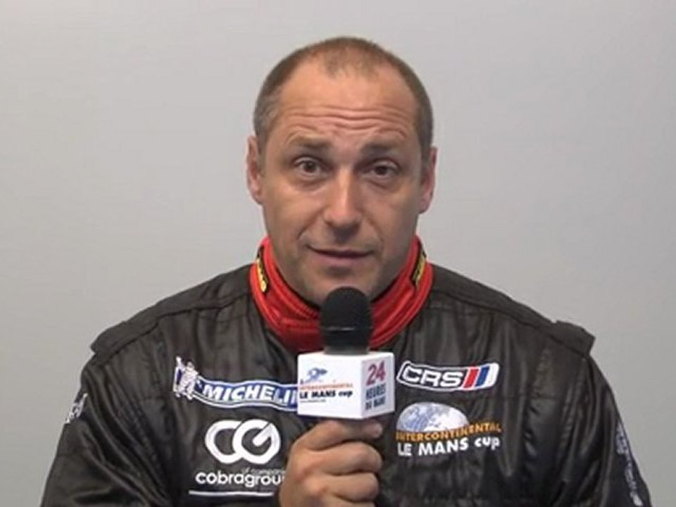 24 Heures du mans 2011, interview de Shaun Lynn pilote de la Ferrari F430 GTC n°62